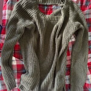 Olive Green Women's Sweater